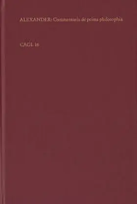 Lohr / Thiel |  Commentaria in duodecim Aristotelis libros de prima philosophia | Buch |  Sack Fachmedien