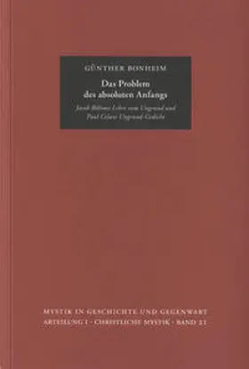 Bonheim / Riedlinger / Schmidt |  Das Problem des absoluten Anfangs | Buch |  Sack Fachmedien