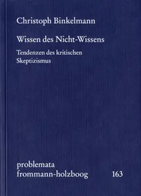 Binkelmann |  Wissen des Nicht-Wissens | Buch |  Sack Fachmedien