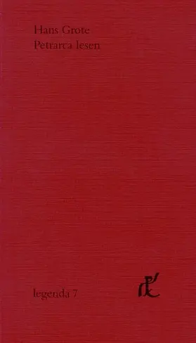 Grote |  Petrarca lesen | eBook | Sack Fachmedien