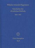Schmidt-Biggemann / Lohr |  Geschichte der christlichen Kabbala. Band 3 | eBook | Sack Fachmedien