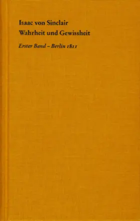 Sinclair / Binkelmann / Asmuth |  Wahrheit und Gewissheit | eBook | Sack Fachmedien