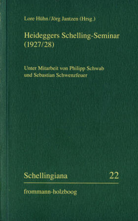 Hühn / Jantzen | Heideggers Schelling-Seminar (1927/28) | E-Book | sack.de