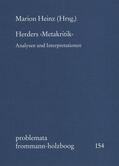 Heinz |  Herders ›Metakritik‹ | eBook | Sack Fachmedien