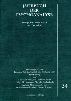 Eickhoff / Loch | Jahrbuch der Psychoanalyse / Band 34 | E-Book | sack.de