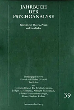 Eickhoff / Beland / Grubrich-Simitis |  Jahrbuch der Psychoanalyse / Band 39 | eBook | Sack Fachmedien