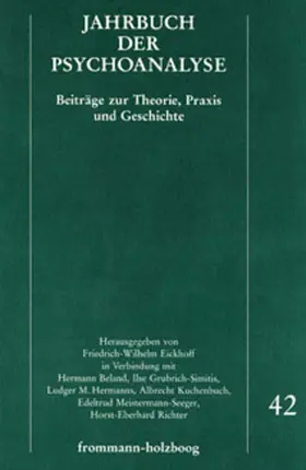 Eickhoff / Frank / Hinz |  Jahrbuch der Psychoanalyse / Band 42 | eBook | Sack Fachmedien