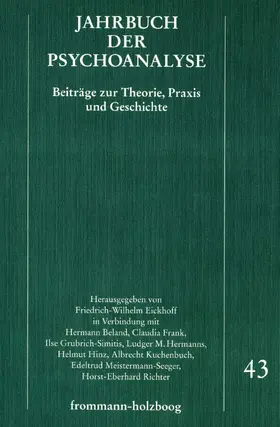 Eickhoff / Frank / Hinz |  Jahrbuch der Psychoanalyse / Band 43 | eBook | Sack Fachmedien