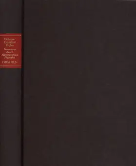 Hinske / Delfosse / Krouglov |  Forschungen und Materialien zur deutschen Aufklärung / Abteilung III: Indices. Kant-Index. Tetens-Index. Band 1: Stellenindex und Konkordanz zu Johann Nicolaus Tetens‘ „Über die allgemeine speculativische Philosophie“ | eBook | Sack Fachmedien