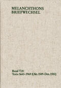 Melanchthon / Mundhenk / Scheible |  Melanchthons Briefwechsel / Textedition. Band T 20: Texte 5643-5969 (Oktober 1549–Dezember 1550) | eBook | Sack Fachmedien