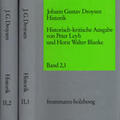 Blanke / Leyh / Droysen |  Johann Gustav Droysen: Historik / Band 2,1-2 | Buch |  Sack Fachmedien