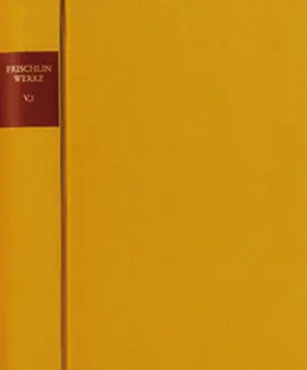 Frischlin / Noe |  Nicodemus Frischlin: Sämtliche Werke / Band V,1: Lyrik I (1562-1572) | eBook | Sack Fachmedien