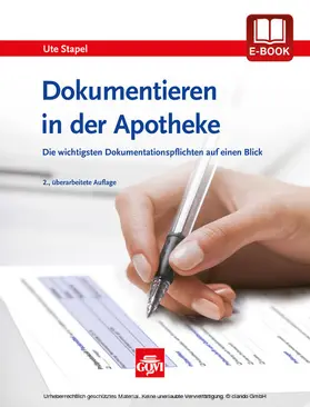 Stapel |  Dokumentieren in der Apotheke | eBook | Sack Fachmedien