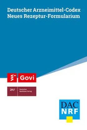 ABDA - Bundesvereinigung Deutscher Apothekerverbände / DAC / NRF-Kommision |  Deutscher Arzneimittel-Codex® / Neues Rezeptur-Formularium® (DAC/NRF) – DVD-ROM-Version | Buch |  Sack Fachmedien