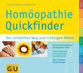 Wiesenauer / Daiker | Homöopathie Quickfinder | Buch | 978-3-7742-7199-9 | sack.de