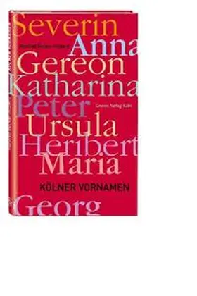 Becker-Huberti |  Kölner Vornamen | Buch |  Sack Fachmedien