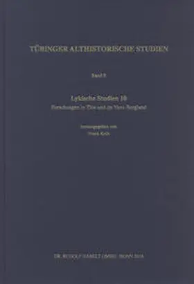 Kolb |  Lykische Studien / Forschungen in Tlos und im Yavu-Bergland | Buch |  Sack Fachmedien