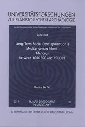 De Cet |  Long-Term Social Development on a Mediterranean Island | Buch |  Sack Fachmedien