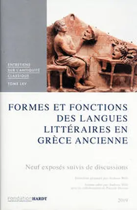 Willi |  Formes et Fonctions des Langues Littéraires en Grèce Ancienne | Buch |  Sack Fachmedien
