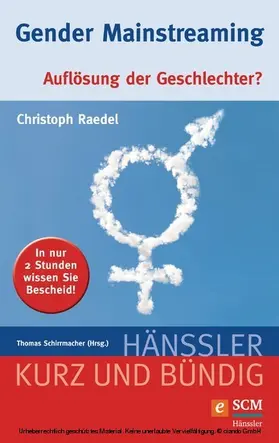 Raedel / Schirrmacher |  Gender Mainstreaming | eBook | Sack Fachmedien