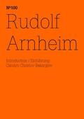 Arnheim |  Rudolf Arnheim | Buch |  Sack Fachmedien