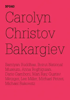 Christov-Bakargiev / Petzet |  Carolyn Christov-Bakargiev | eBook | Sack Fachmedien
