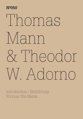 Mann | Thomas Mann & Theodor W. Adorno | E-Book | sack.de