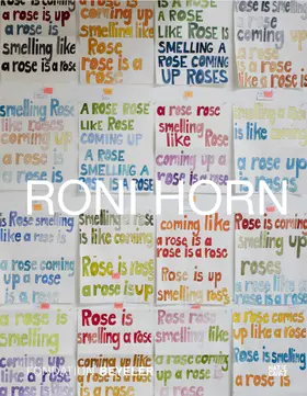 Vischer / Fondation Beyeler, Riehen / Basel |  Roni Horn | Buch |  Sack Fachmedien