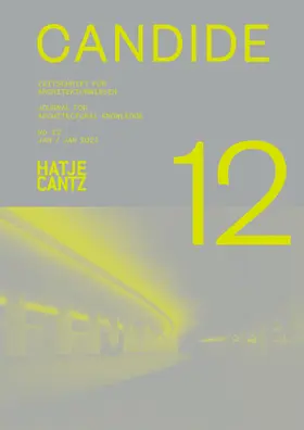 Kacel / Sowa |  Candide. Journal for Architectural Knowledge | Buch |  Sack Fachmedien