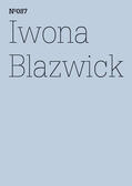 Blazwick |  Iwona Blazwick | eBook | Sack Fachmedien