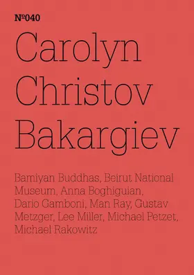 Christov-Bakargiev / Petzet |  Carolyn Christov-Bakargiev | eBook | Sack Fachmedien