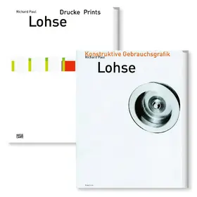  SET: Richard Paul Lohse. Konstruktive Gebrauchsgrafik & Drucke - Zwei Bände zum Vorteilspreis: Das vollständige Werkverzeichnis der Druckgrafik und Gebrauchsgrafik | Buch |  Sack Fachmedien