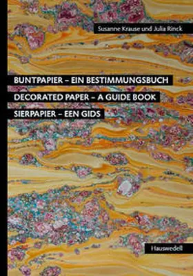 Krause / Rinck |  Buntpapier – Ein Bestimmungsbuch | Buch |  Sack Fachmedien