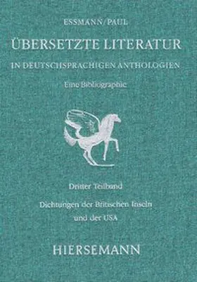 Eßmann / Paul |  Übersetzte Literatur in deutschsprachigen Anthologien. Eine Bibliographie. | Buch |  Sack Fachmedien