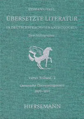 Weitemeier / Paul / Eßmann |  Übersetzte Literatur in deutschsprachigen Anthologien. Eine Bibliographie. | Buch |  Sack Fachmedien