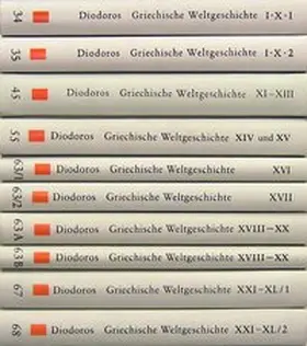 Diodoros |  Griechische Weltgeschichte. GESAMTAUSGABE | Buch |  Sack Fachmedien