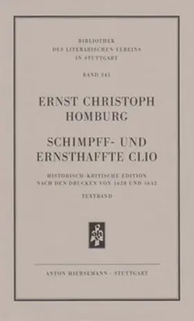 Homburg |  Schimpff- und ernsthaffte Clio | Buch |  Sack Fachmedien