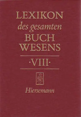 Pflug |  Lexikon des gesamten Buchwesens | Buch |  Sack Fachmedien