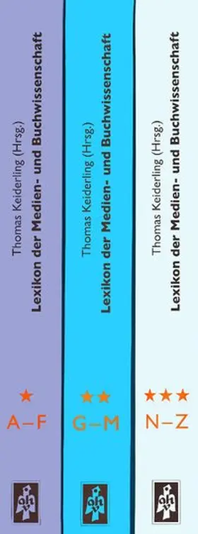 Keiderling |  Lexikon der Medien- und Buchwissenschaft | Buch |  Sack Fachmedien