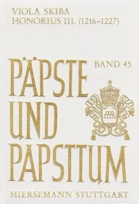Skiba |  Honorius III. (1216–1227) | Buch |  Sack Fachmedien