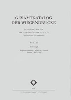 Gesamtkatalog der Wiegendrucke | Buch | 978-3-7772-1813-7 | sack.de