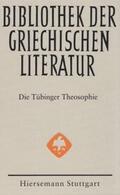  Die Tübinger Theosophie | Buch |  Sack Fachmedien
