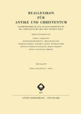 Schöllgen / Brakmann / de Blaauw | Reallexikon für Antike und Christentum | Buch | 978-3-7772-1900-4 | sack.de