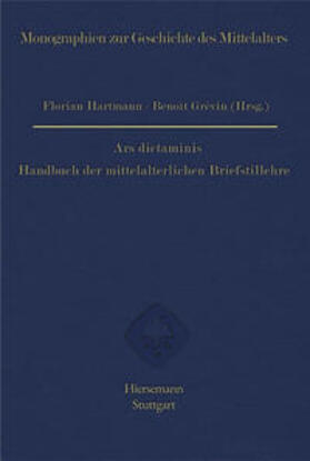 Hartmann / Grévin | Ars dictaminis | Buch | 978-3-7772-1906-6 | sack.de