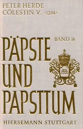 Herde |  Cölestin V. (1294), Peter vom Morrone | Buch |  Sack Fachmedien