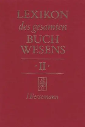 Corsten / Füssel / Pflug |  Lexikon des gesamten Buchwesens | Buch |  Sack Fachmedien