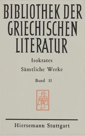Isokrates |  Sämtliche Werke | Buch |  Sack Fachmedien