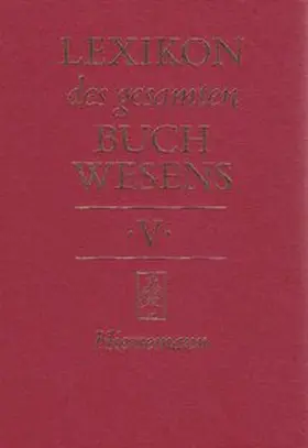 Corsten / Füssel / Pflug |  Lexikon des gesamten Buchwesens | Buch |  Sack Fachmedien