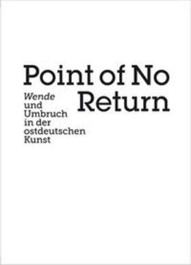 Weidinger / Kaiser / Tannert | Point of no Return | Buch | 978-3-7774-3408-7 | sack.de