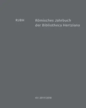 Michalsky / Weddigen |  Römisches Jahrbuch der Bibliotheca Hertziana | Buch |  Sack Fachmedien